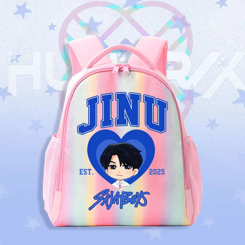 Schoolbag KPop Demon Hunters Children's Backpack Rainbow for K-POP HUNTR/X Rumi Mira Zoey Backpack Gifts Bag Shoulders Bag
