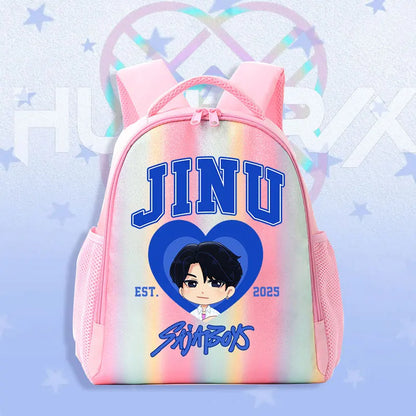 Schoolbag KPop Demon Hunters Children's Backpack Rainbow for K-POP HUNTR/X Rumi Mira Zoey Backpack Gifts Bag Shoulders Bag