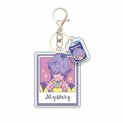 KPop Demon Hunters Kawaii Saja Boys Superstar Zoe Rumi Mira Acrylic Keychain Unters HUNTR/X Baby Keyring Huntr-X Bag Pendant